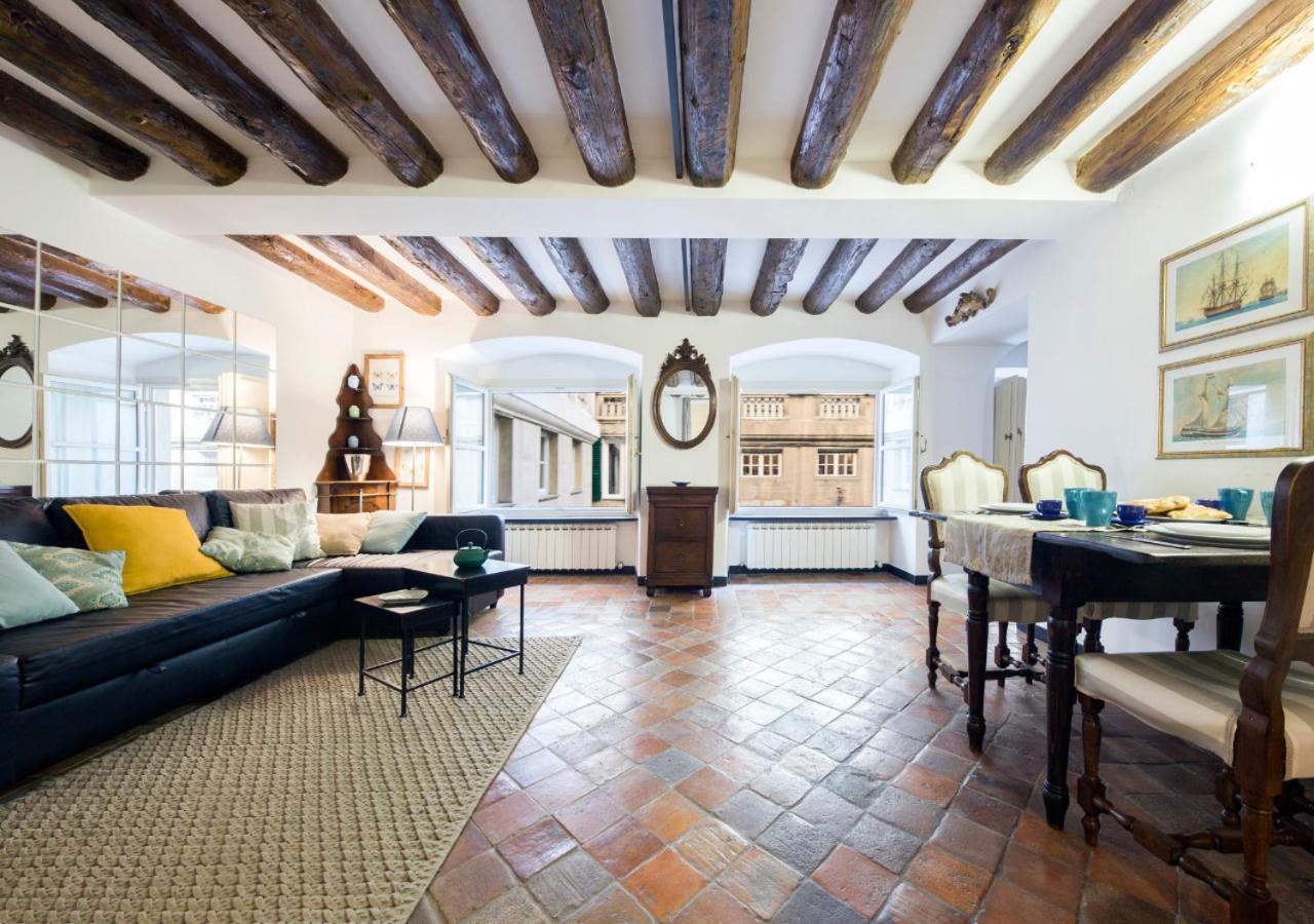 Apartament Elegante Loft In Centro Storico Acquario Genua Zewnętrze zdjęcie