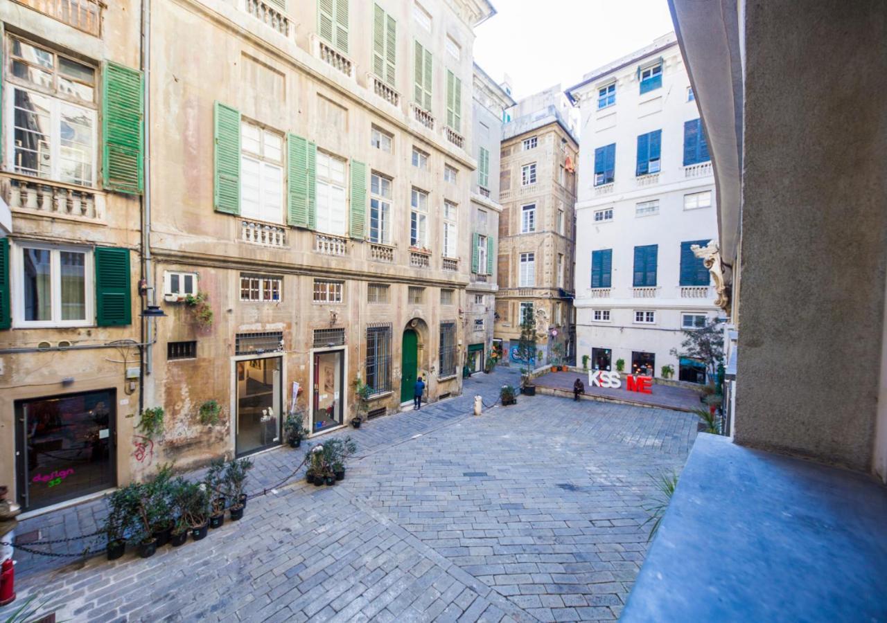 Apartament Elegante Loft In Centro Storico Acquario Genua Zewnętrze zdjęcie