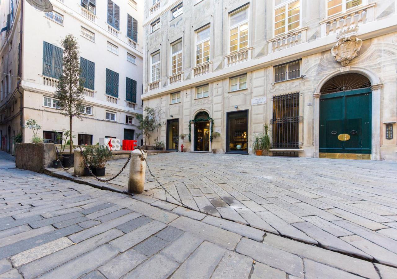 Apartament Elegante Loft In Centro Storico Acquario Genua Zewnętrze zdjęcie